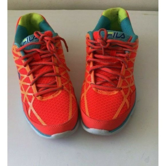 FILA Dimension Track 2 Energized Running Shoes Sneakers Coral Multi Sz.8.5 - Picture 10 of 10